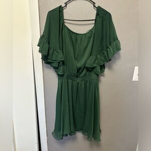 Off the shoulder dress